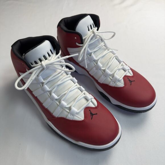 Jordan Max Aura Gym Red AQ9084602 Men's Size 11 Gym Red/Black/White - Picture 2 of 10